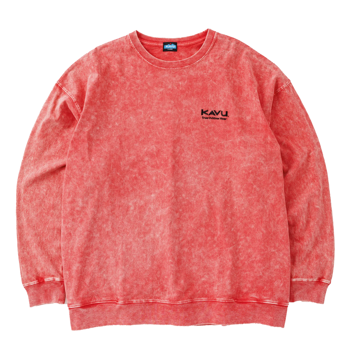 Chemical Wash Long Sleeve Tee