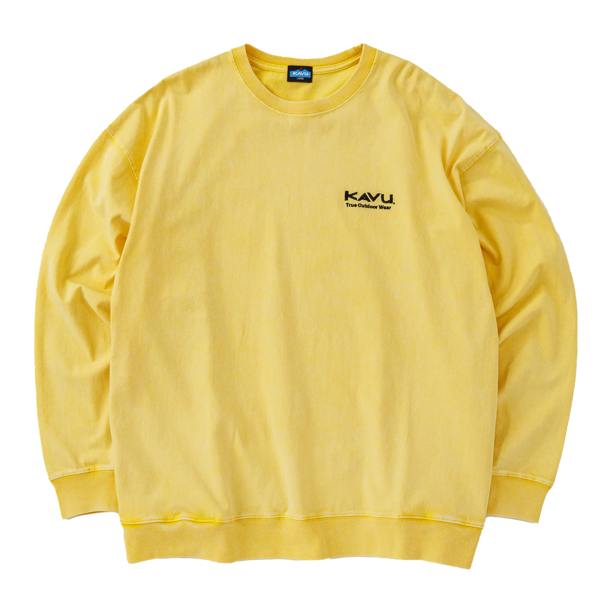 Chemical Wash Long Sleeve Tee