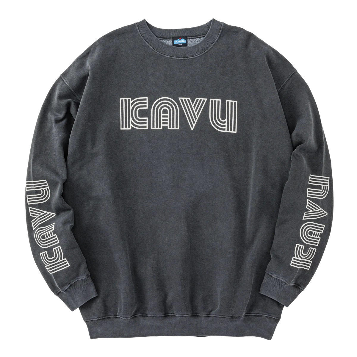 Sleeve Print Sweat (Pigment)
