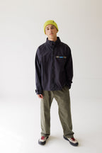 FZ Ripstop Throwshirt 黑色胸前口袋細節